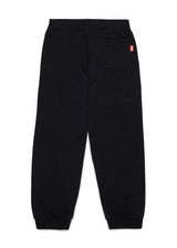 Pantaloni in felpa con logo verticale per ragazzo