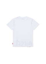 T-shirt regular fit con maxi logo sul fondo per ragazzo