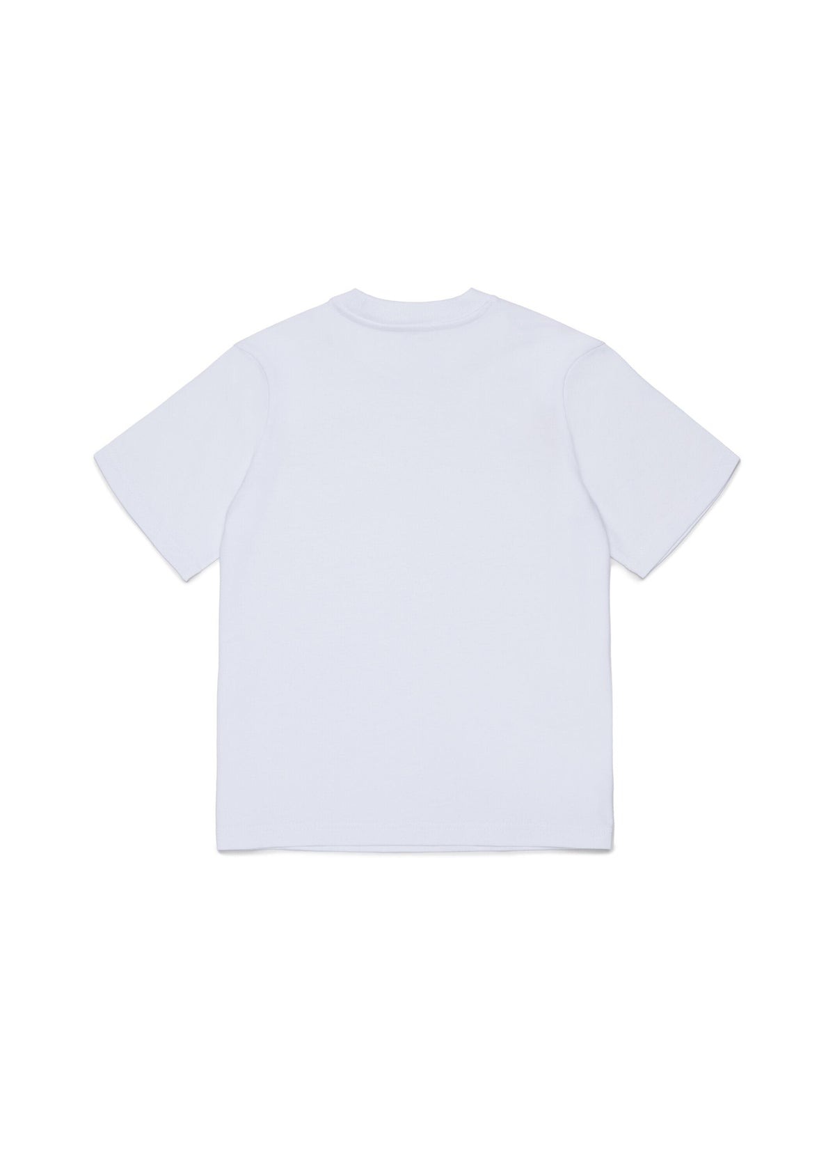 T-shirt con logo a quadri ricamato per ragazzi