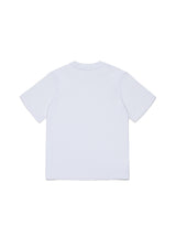 T-shirt con logo a quadri ricamato per ragazzi