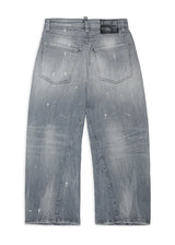 Jeans relaxed fit con cuciture ruotate per ragazza