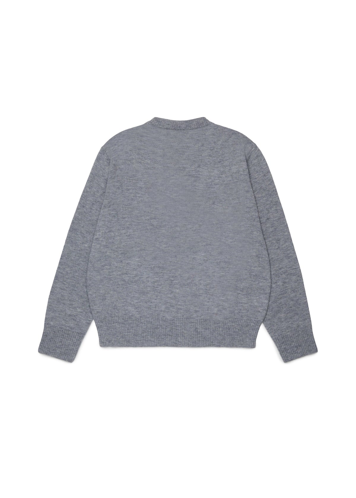 Maglione girocollo con lettere ricamate per ragazzi