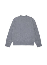 Maglione girocollo con lettere ricamate per ragazzi