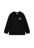T-shirt a maniche lunghe con bande laterali per ragazzo