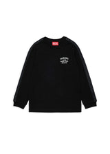 T-shirt a maniche lunghe con bande laterali per ragazzo
