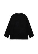 T-shirt a maniche lunghe con logo ovale per ragazzo