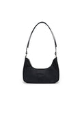 Borsa a spalla in nylon con logo in rilievo per bambina