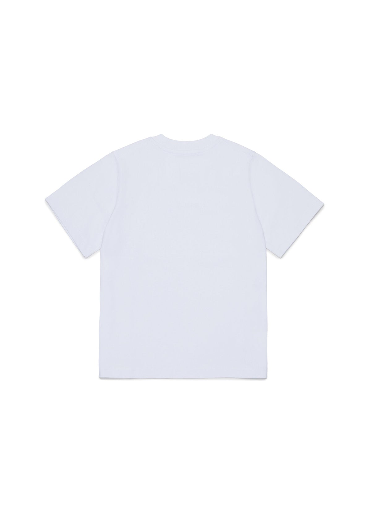 T-shirt girocollo con piccolo logo stampato per ragazzi