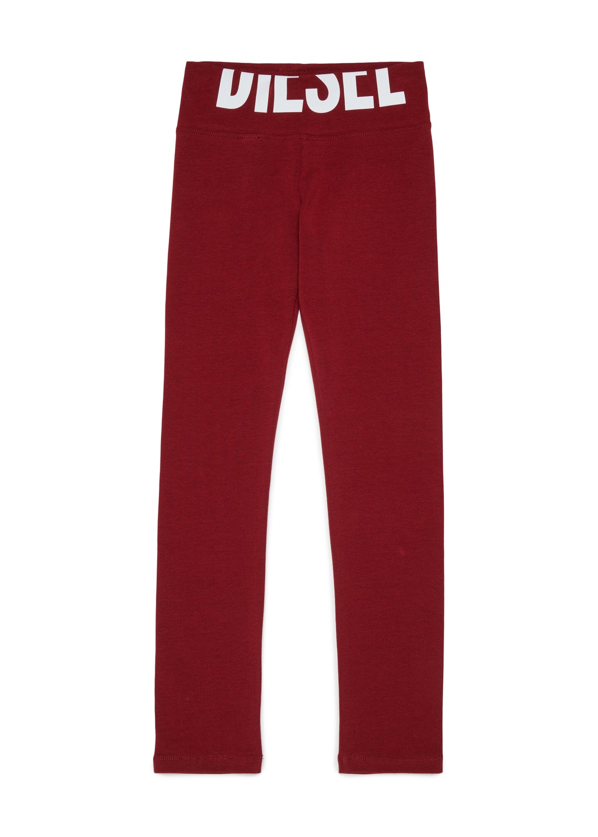 Leggings con logo in vita per ragazza - Bordeaux