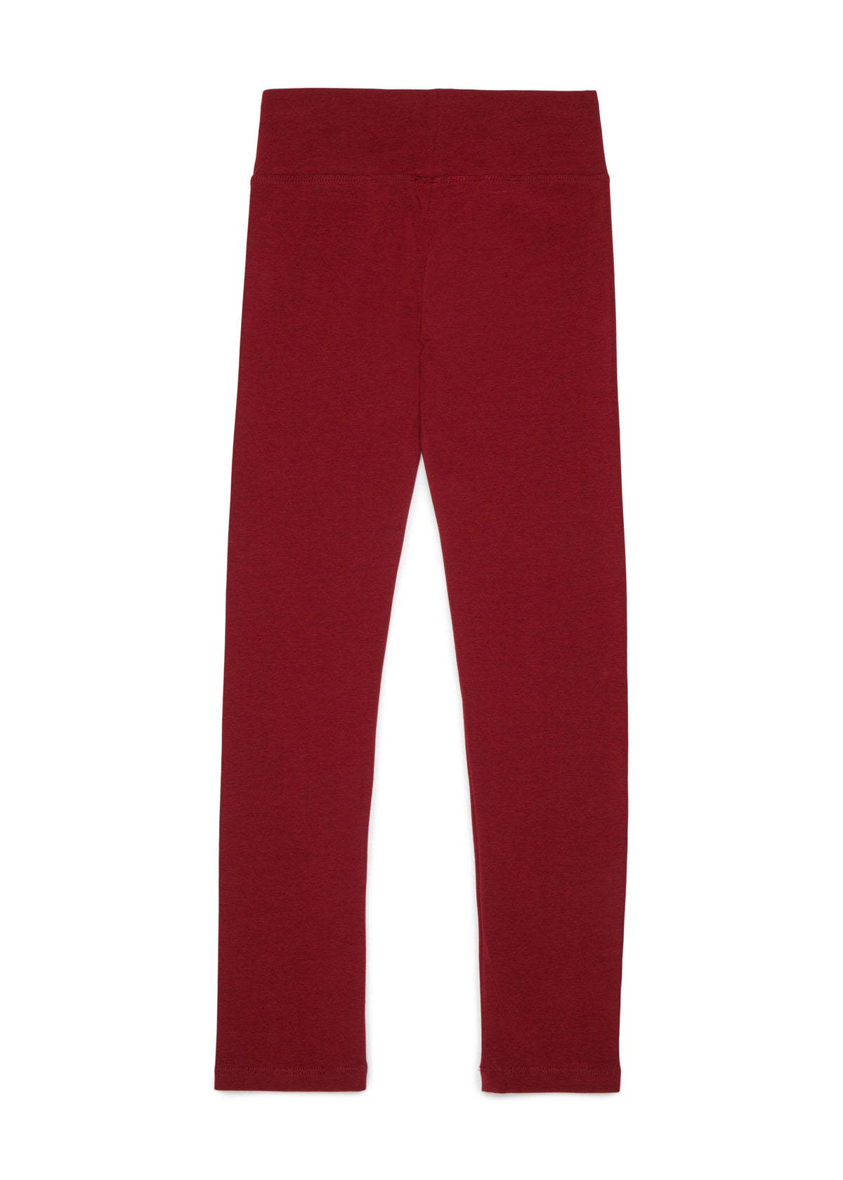 Leggings con logo in vita per ragazza - Bordeaux