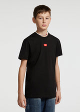 T-shirt regular fit con patch logo per ragazzo