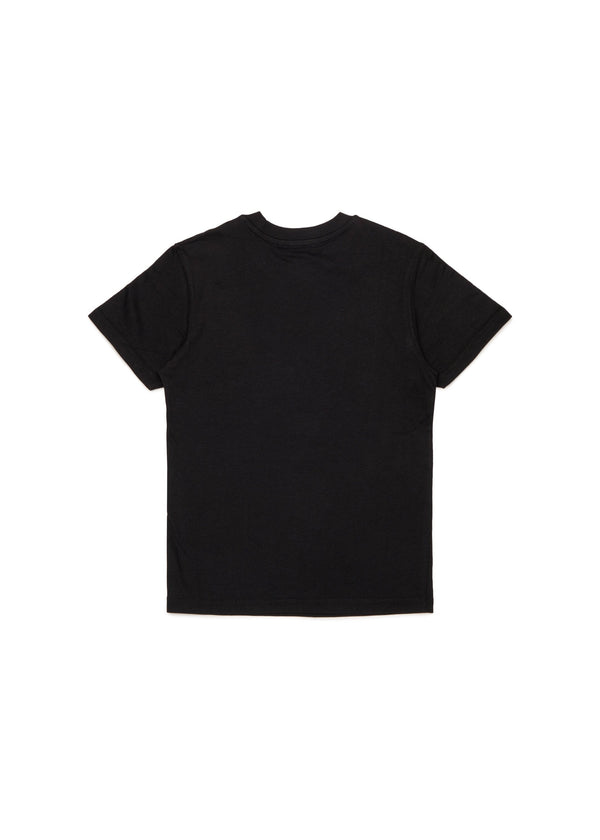 T-shirt regular fit con patch logo per ragazzo