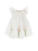 Abito Tulle con Fiori