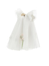 Abito Tulle con Fiori