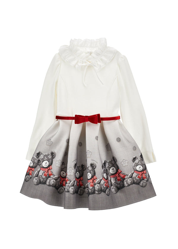 Abito Teddy Fiore Volant
