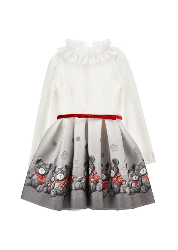 Abito Teddy Fiore Volant