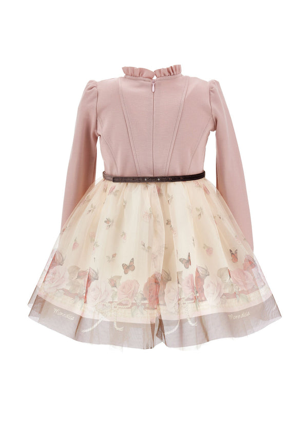 Abito Monnalisa Rose Tulle