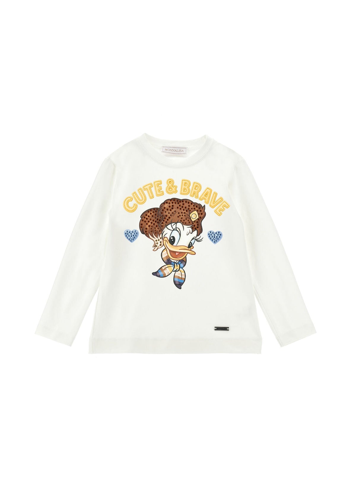 T-shirt Cute & Brave Monnalisa