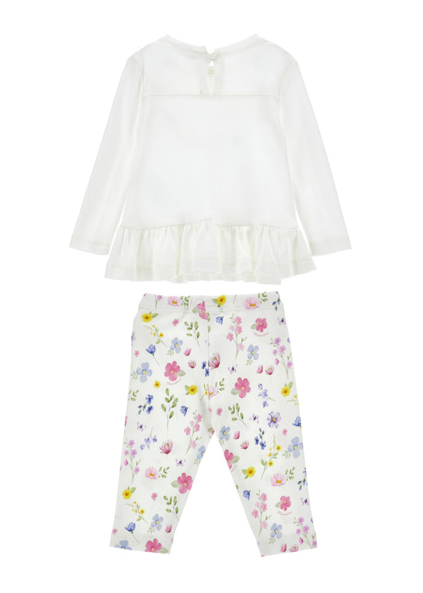 Completo Floreale Monnalisa