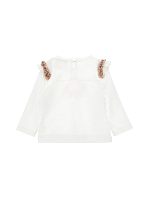 T-shirt Monnalisa con fiore