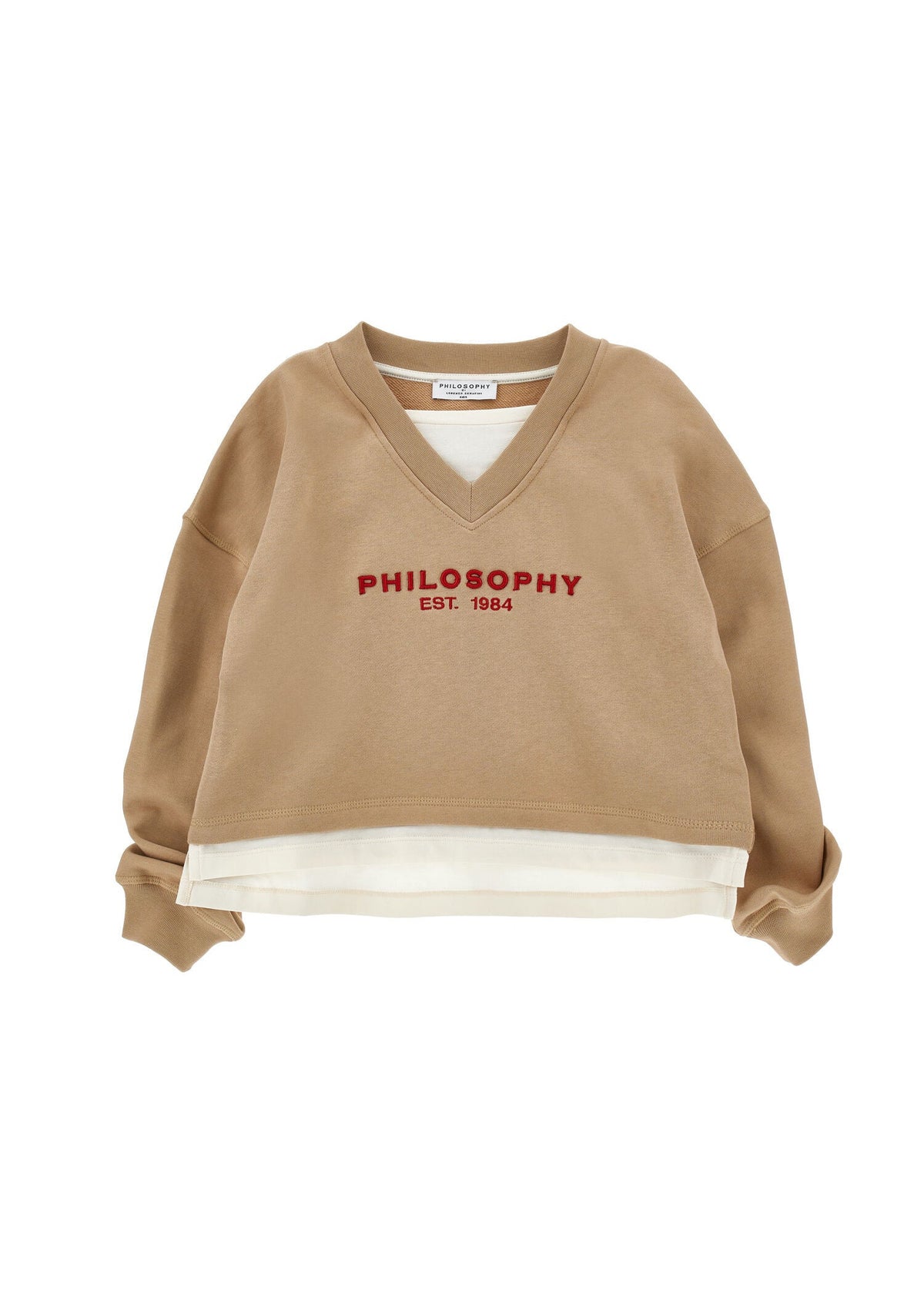 Felpa Philosophy con coulisse