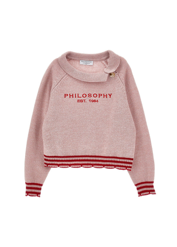 Pullover Strisce e Bottoni