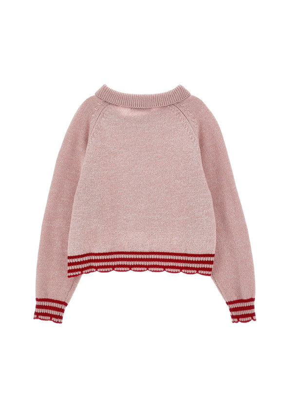 Pullover Strisce e Bottoni