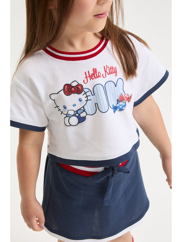 Coordinato Top e Gonna Hello Kitty