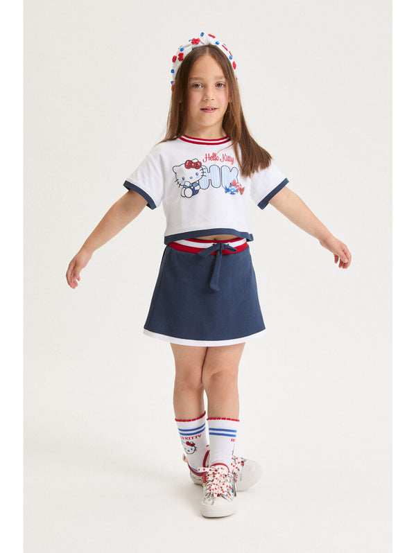 Coordinato Top e Gonna Hello Kitty