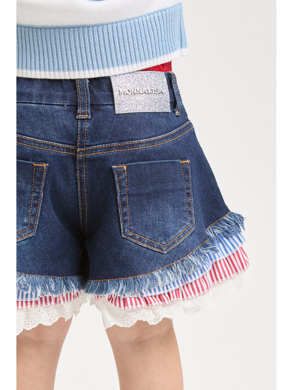 Shorts in denim