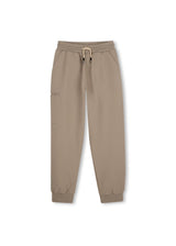 BOSS Kids Pantaloni jogging tapered con logo ricamato - Grigio