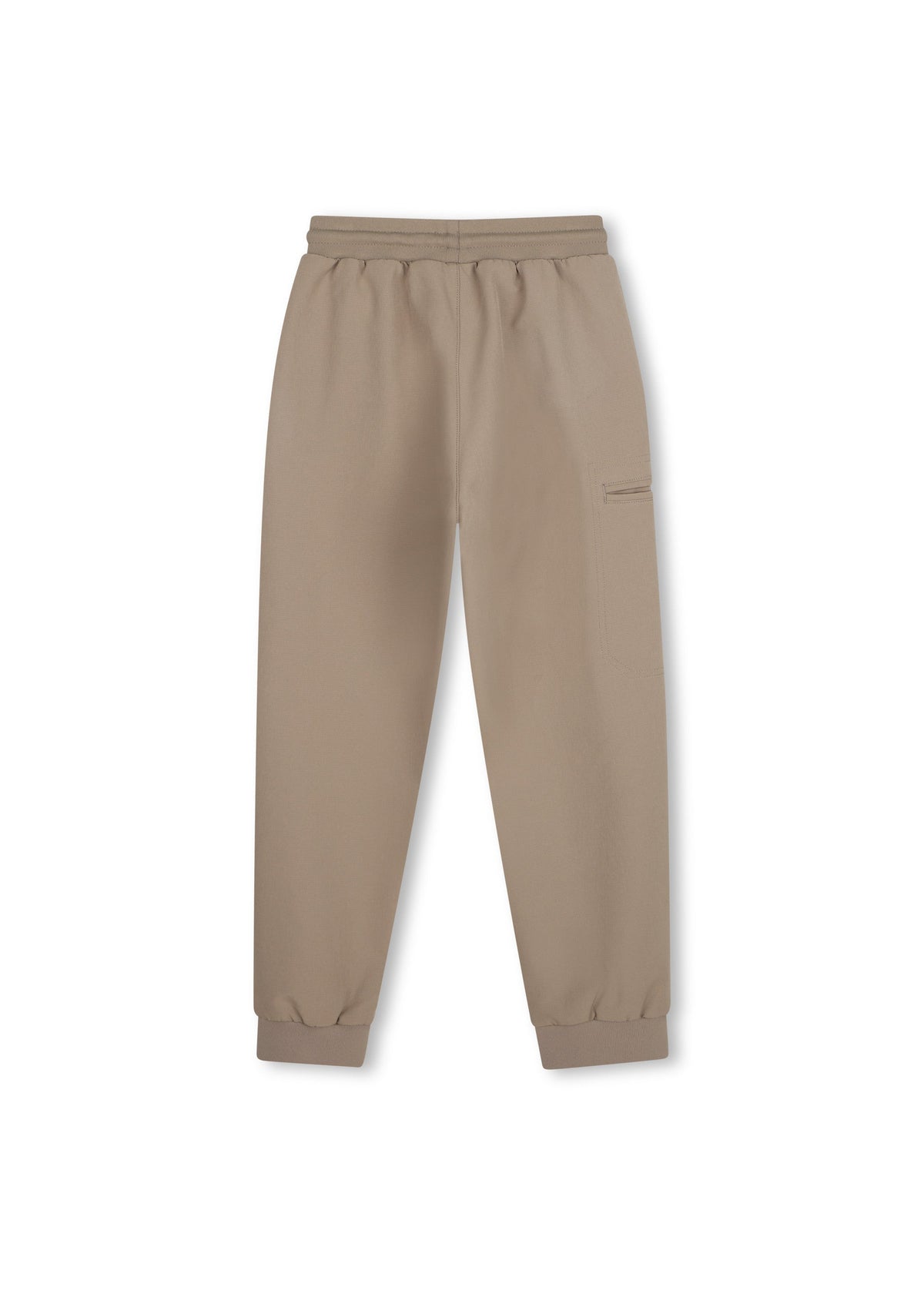BOSS Kids Pantaloni jogging tapered con logo ricamato - Grigio