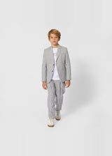 BOSS Kids Maglia a maniche lunghe con logo BOSS - Bianco