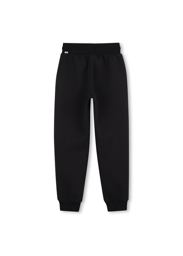 BOSS Kids Tuta con felpa con cappuccio e pantaloni - Nero