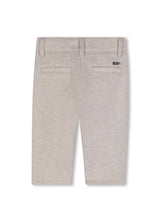 BOSS Kids Pantaloni in flanella - Ecru antico