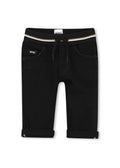 BOSS Kids Jeans neri con vita elasticizzata - Nero