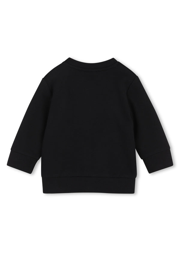 BOSS Kids Set felpa e pantaloni in cotone - Nero