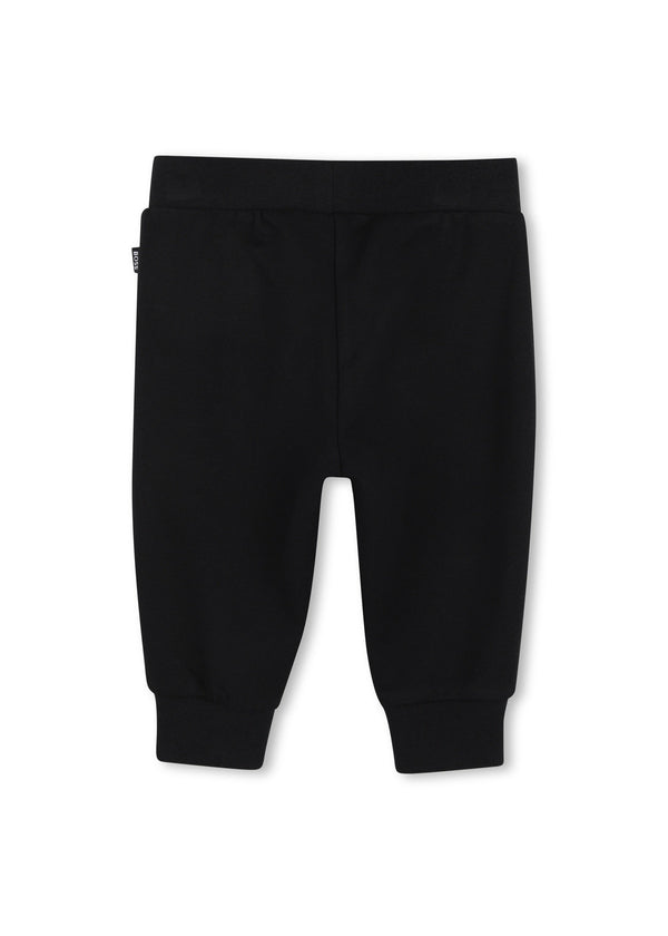 BOSS Kids Set felpa e pantaloni in cotone - Nero
