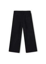 Michael Kors Kids Pantaloni jogging effetto pesca con bande logo MK - Nero