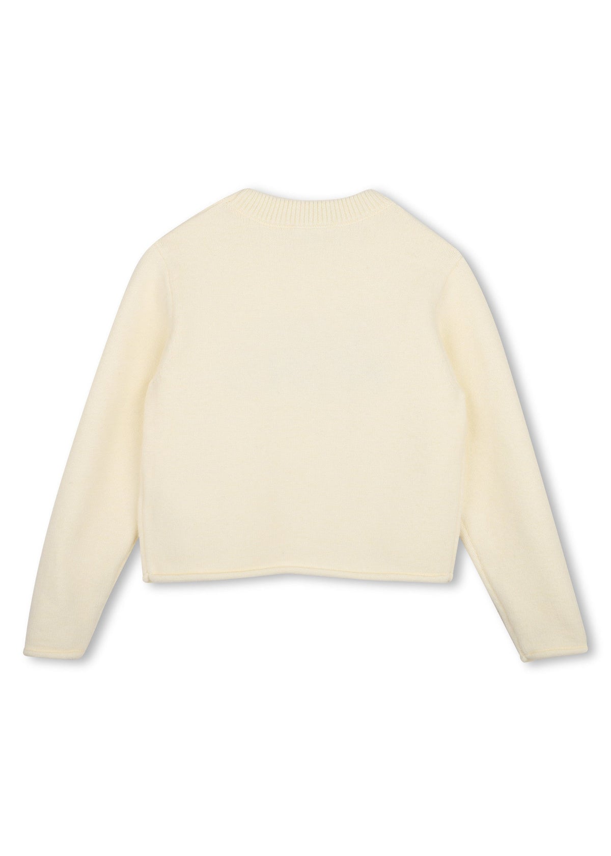 Michael Kors Kids Maglione con scritta Michael Kors ricamata - Crema