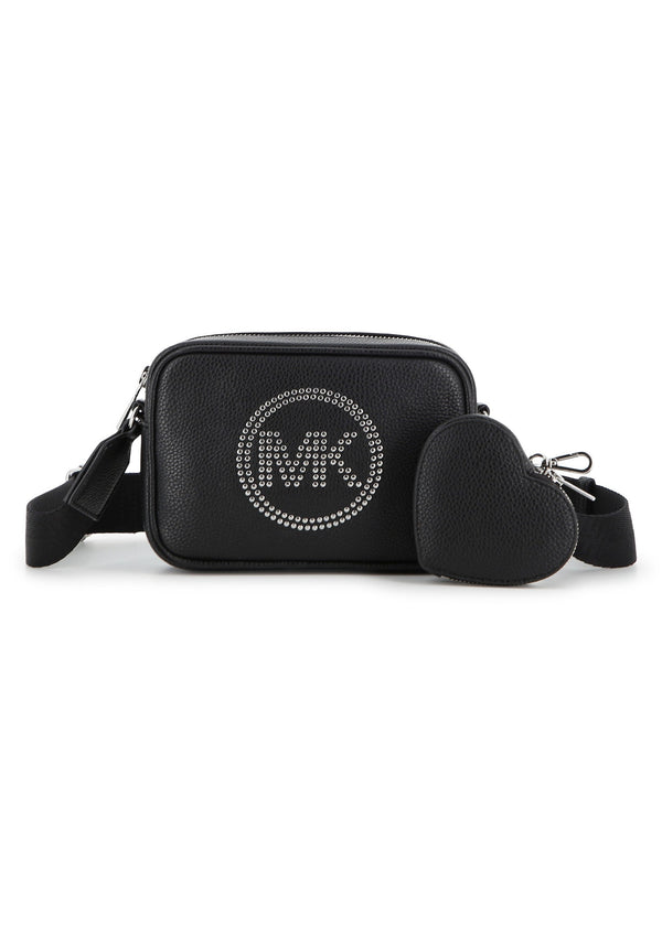 Michael Kors Kids Borsa a mano in similpelle con portamonete a cuore - Nero