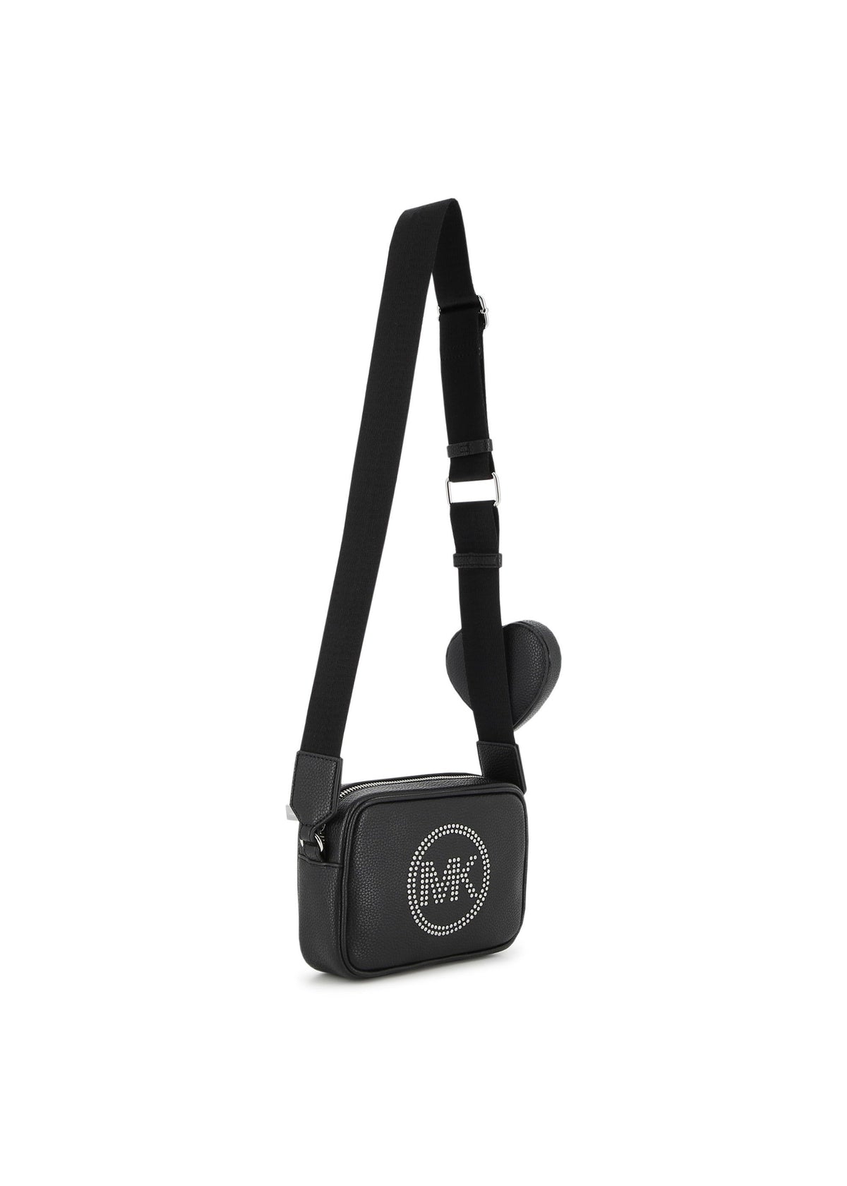 Michael Kors Kids Borsa a mano in similpelle con portamonete a cuore - Nero