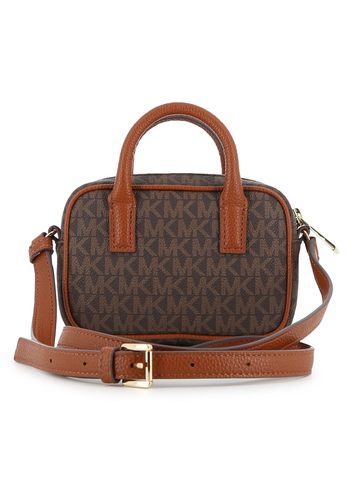 Michael Kors Kids Borsa a mano con monogramma e charm portachiavi - Bruno