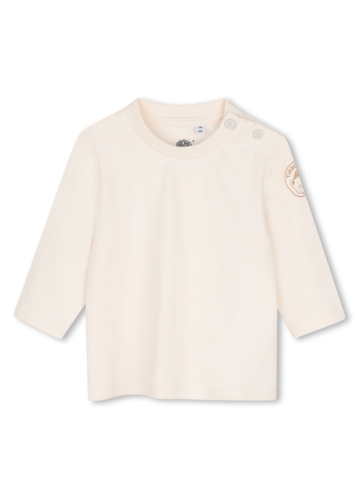 Timberland Kids Set salopette in denim e maglia a maniche lunghe - Grigio mare