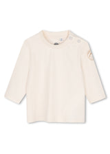 Timberland Kids Set salopette in denim e maglia a maniche lunghe - Grigio mare