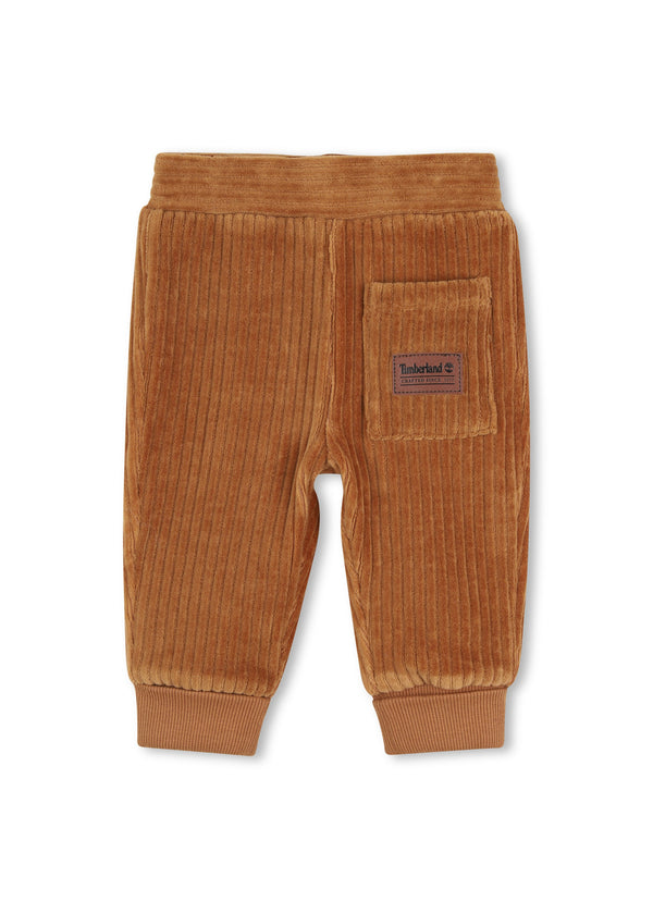 Timberland Kids Set felpa e pantaloni in velluto a coste - Blu medievale