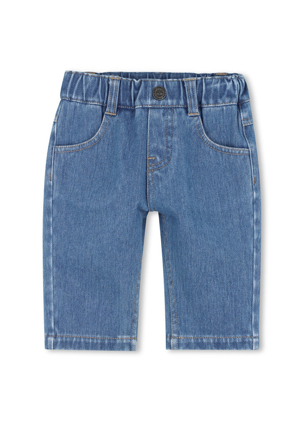 Timberland Kids Pantaloni in maglia denim - Grigio mare