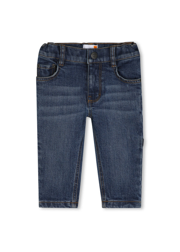 Timberland Kids Jeans regular fit con vita regolabile - Grigio mare