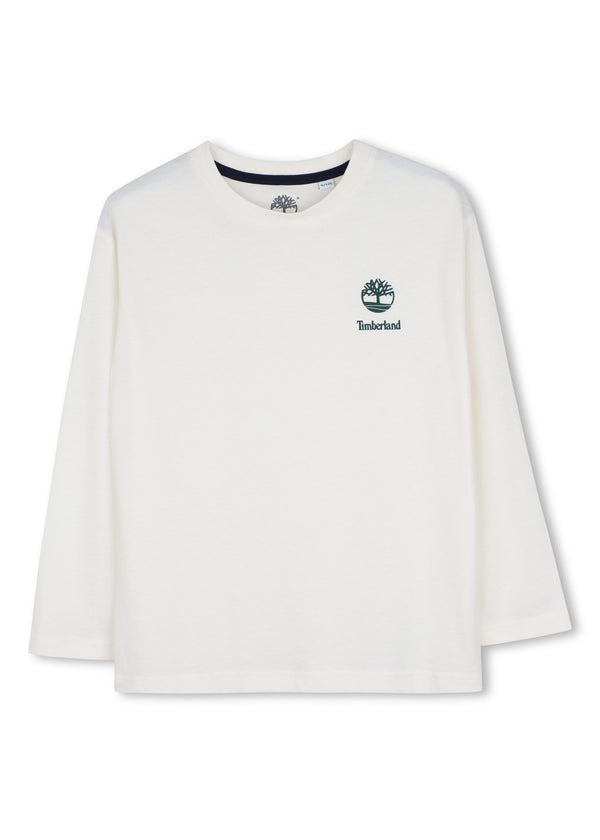Timberland Kids Set di 2 magliette a maniche lunghe in cotone biologico - Marine