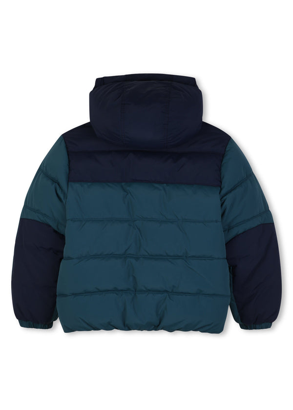 Timberland Kids Piumino bicolore idrorepellente - Mare scuro